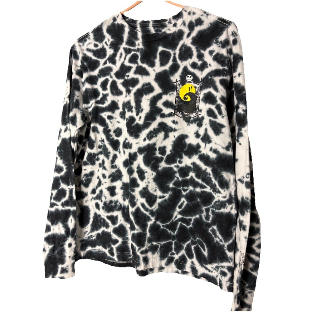 Disney Adult Shirt Long Sleeve Nightmare Before Christmas Jacks Lament MINT S